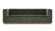 Theo - Theo - Theo Three Seater Sofa, Seaglass Velvet - Image 1
