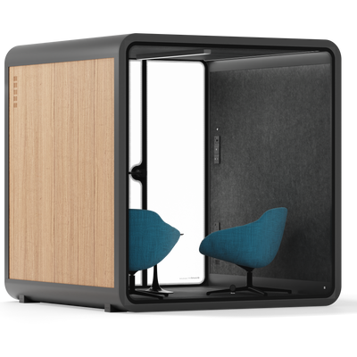 Meeting Booth Quell - 6 Person - With Furniture