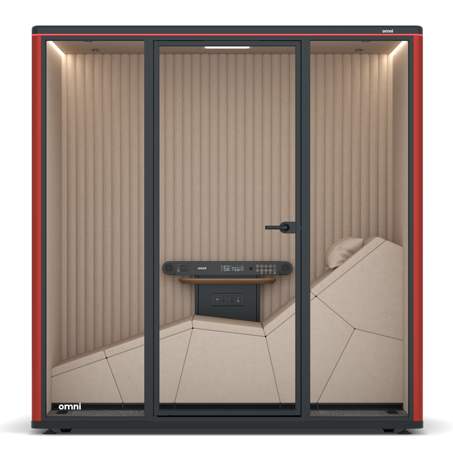 Omni Sleep RAL Tomato Red / #a18e7e