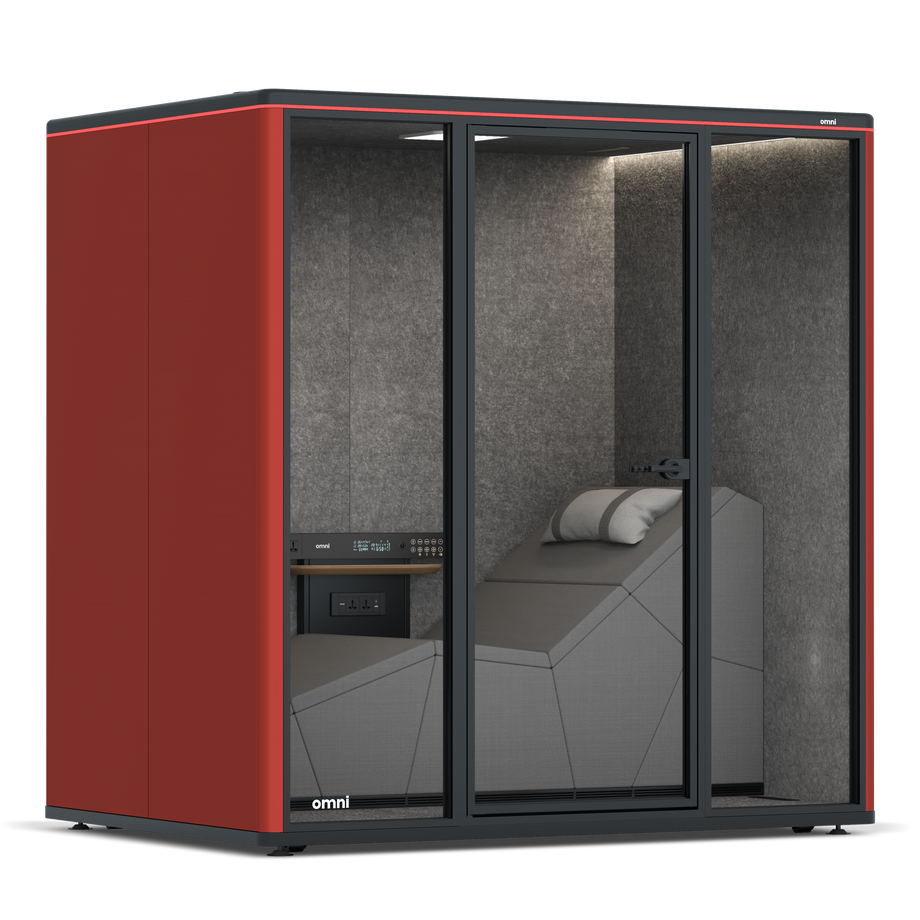 Omni Sleep RAL Tomato Red / #615f5d