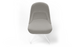Bloom Chair by Quell Design – a modern Scandinavian-style chair in light grey with a smooth contoured seat upholstered in linen-velvet and eco PU panels. Supported by a sleek black Eiffel-style steel base, this elegant and comfortable chair brings a touch of colour and minimalist sophistication to contemporary interiors, perfect for hospitality, dining, or office settings.