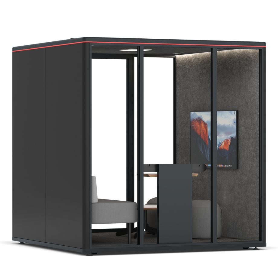 Omni Seis Lounge / RAL Black / #615f5d