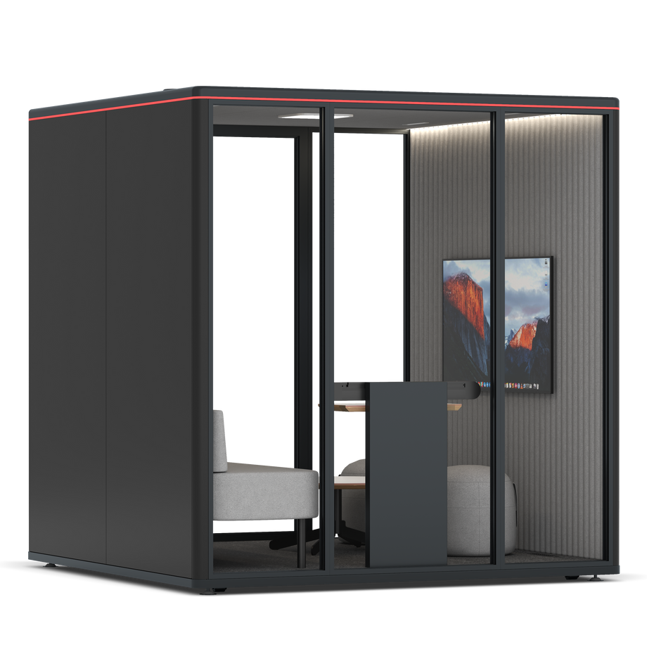 Omni Seis Lounge / RAL Black / #6d6c69