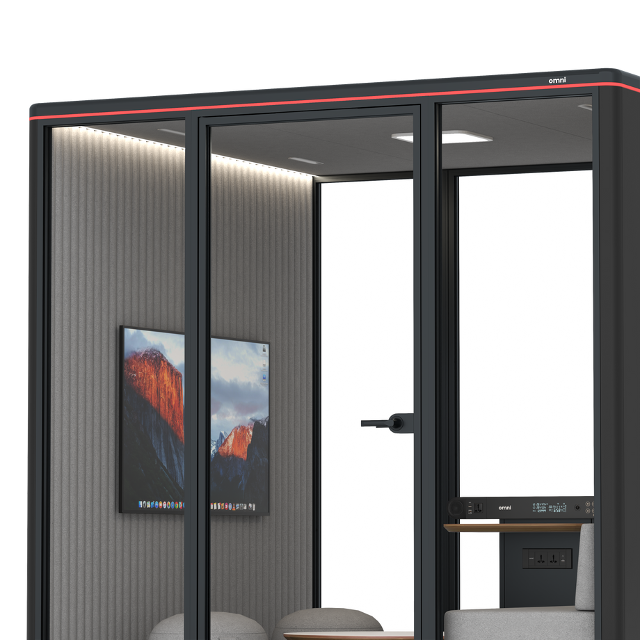 Omni Seis Lounge / RAL Black / #6d6c69
