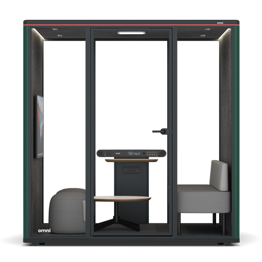 Omni Seis Lounge / RAL Moss Green / #615f5d