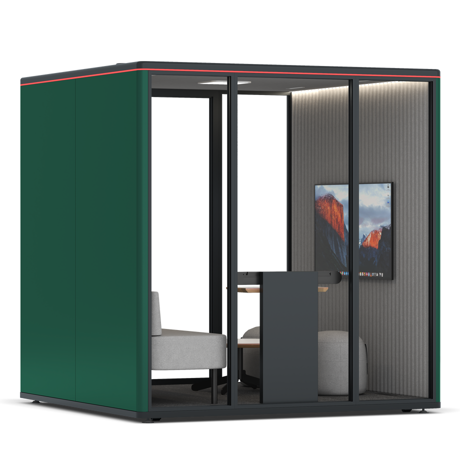 Omni Seis Lounge / RAL Moss Green / #6d6c69