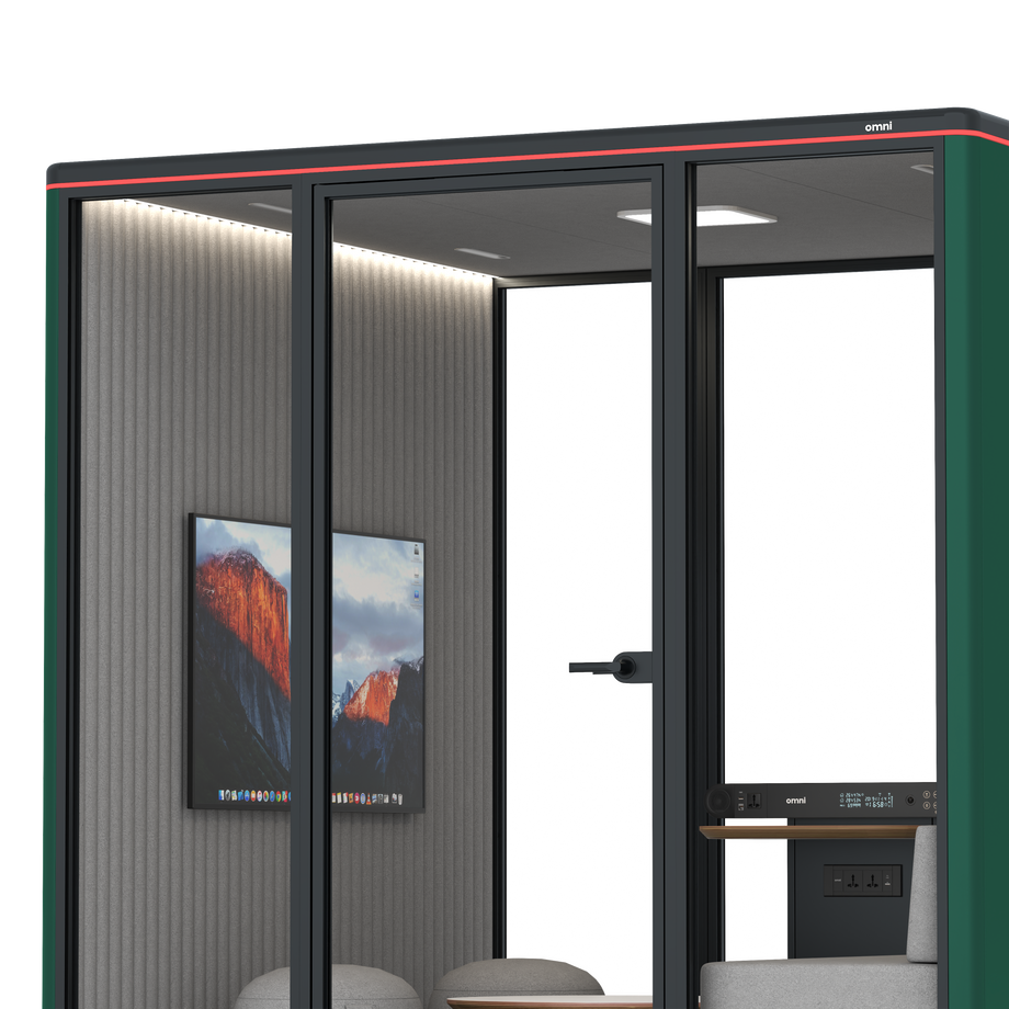 Omni Seis Lounge / RAL Moss Green / #6d6c69