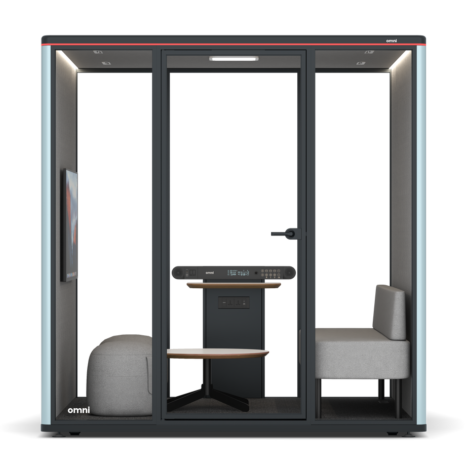 Omni Seis Lounge / RAL Grey Blue / #6d6c69