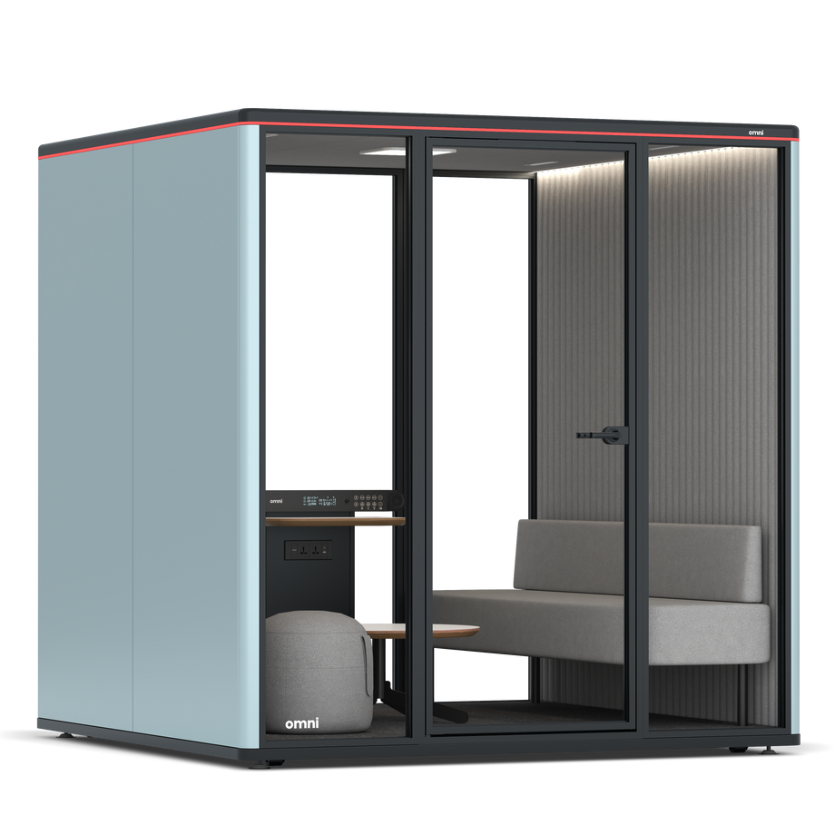 Omni Seis Lounge / RAL Grey Blue / #6d6c69