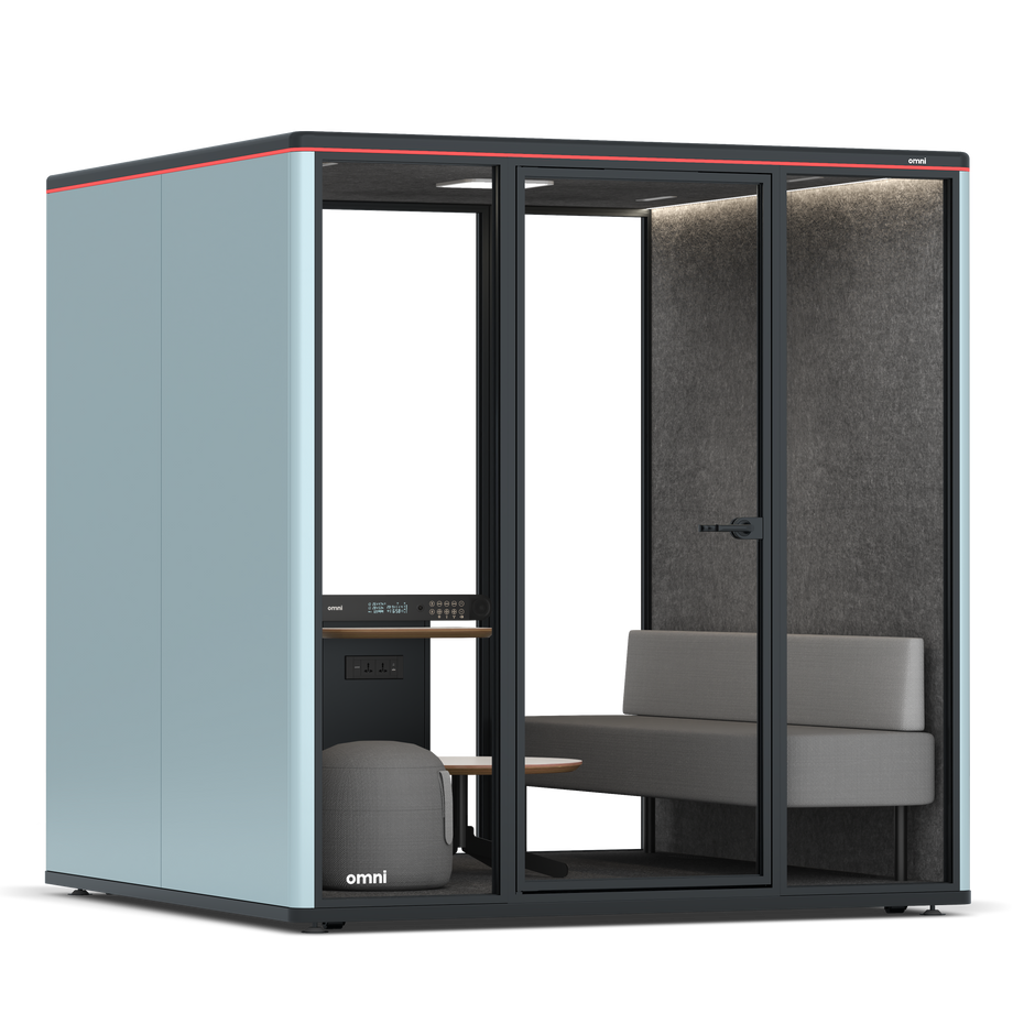 Omni Seis Lounge / RAL Grey Blue / #615f5d