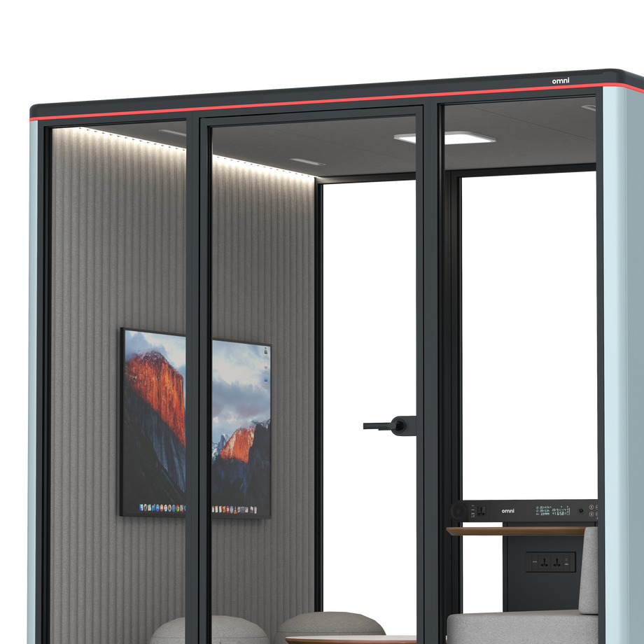 Omni Seis Lounge / RAL Grey Blue / #6d6c69