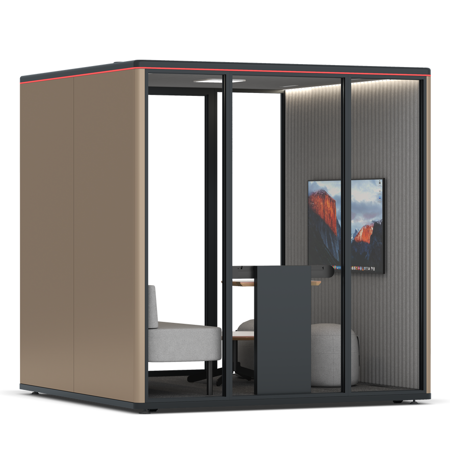 Omni Seis Lounge / RAL Grey Beige / #6d6c69