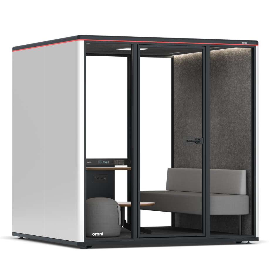 Omni Seis Lounge / WhiteRAL Pure White / #615f5d