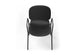 Aarhus Bistro Arm Chair by Quell Design – a modern Scandinavian-style chair in black with an ergonomic moulded polypropylene seat and integrated curved armrests. Supported by slim black powder-coated steel legs, this elegant and durable chair is ideal for collaborative offices, cafés, and contemporary dining spaces, blending comfort, functionality, and minimalist design.