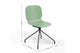 A morandi green Aarhus Eiffel Chair with dimensions indicated on a black background. The dimensions are width 495mm, depth 510mm, and height 830mm.