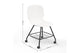 A white Aarhus Eiffel Task / Education Chair with dimensions indicated on a white background. The dimensions are width 490mm, depth 510mm, and height 830mm.