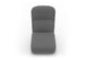 Byorne High Back Sofa Module shown in dusty teal, dark grey and pebble grey upholstery, featuring an elevated backrest that creates privacy and visual structure within modern interiors. Designed as part of a modular seating system, the unit includes durable commercial-grade fabric with strong abrasion resistance and colour fastness, high-density moulded foam for lasting comfort, a built-in welded steel frame for stability and injection-moulded nylon legs. 