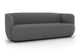 Byorne Sofa upholstered in soft fabric, available in dusty teal, dark grey and pebble grey, designed to create a warm and inviting seating experience in living rooms, lounges and open-plan spaces. Featuring high-density moulded foam cushioning for lasting comfort and shape retention, a welded steel internal frame for dependable strength and injection-moulded nylon legs for lightweight stability, it combines everyday durability with a clean, modern aesthetic suited to residential and commercial environments.
