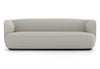 Byorne Sofa upholstered in soft fabric, available in dusty teal, dark grey and pebble grey, designed to create a warm and inviting seating experience in living rooms, lounges and open-plan spaces. Featuring high-density moulded foam cushioning for lasting comfort and shape retention, a welded steel internal frame for dependable strength and injection-moulded nylon legs for lightweight stability, it combines everyday durability with a clean, modern aesthetic suited to residential and commercial environments.