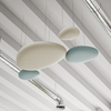 Folio Pebble - Acoustic Ceiling Panels Set