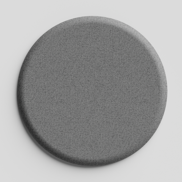 Acoustic Ceiling PanelDark Grey / Round / 60cm by 60cm
