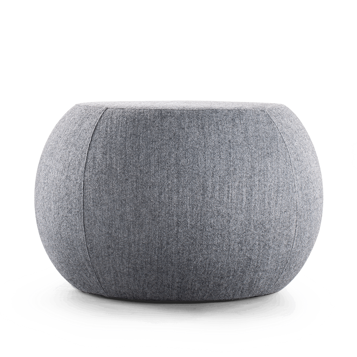 Edgar Plush Curve Pouf