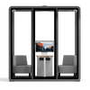 Quell+ - 4 Person Meeting Booth