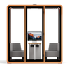 Quell+ - 4 Person Meeting Booth
