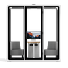 Quell+ - 4 Person Meeting Booth
