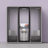 Quell+ - 4 Person Meeting Booth