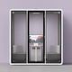 Quell+ - 4 Person Meeting Booth