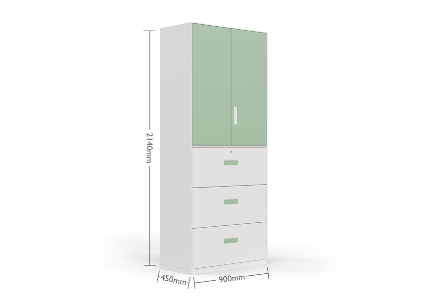 Moda3-Drawer Lower Cabinet