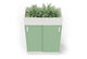 Moda Planter Filing Cabinet shown on a white background. This modern mobile cabinet features an electrostatic powder-coated surface, ABS handles, and a secure front lock, combining durability, contemporary style, and practical storage for office and collaborative environments.