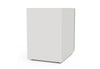 Moda Mobile Filing Cabinet on a white background, featuring a durable powder-coated steel body, high-quality Hettich slide rails, ABS pen tray, secure front lock and smooth POM casters; modern mobile office storage designed for efficient, space-saving organisation.