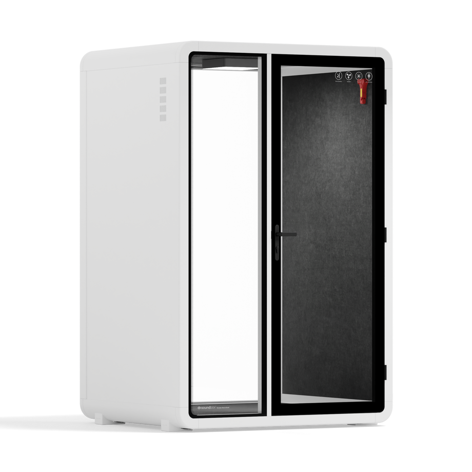Quell+ - 2 Person PodWhite / Dark Gray / No Furniture