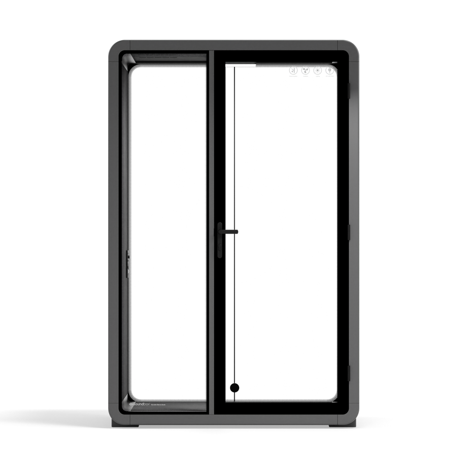 Quell+ - 2 Person PodWooden / Dark Gray / No Furniture