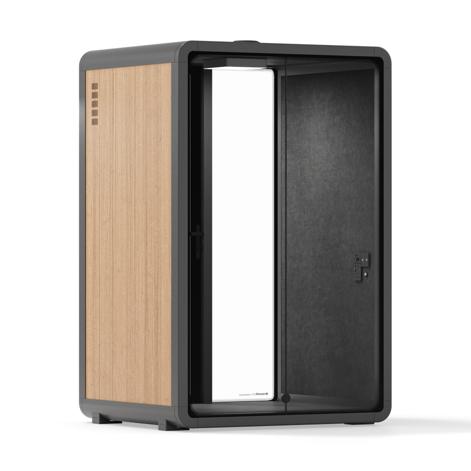 Quell+ - 2 Person PodWooden / Dark Gray / No Furniture
