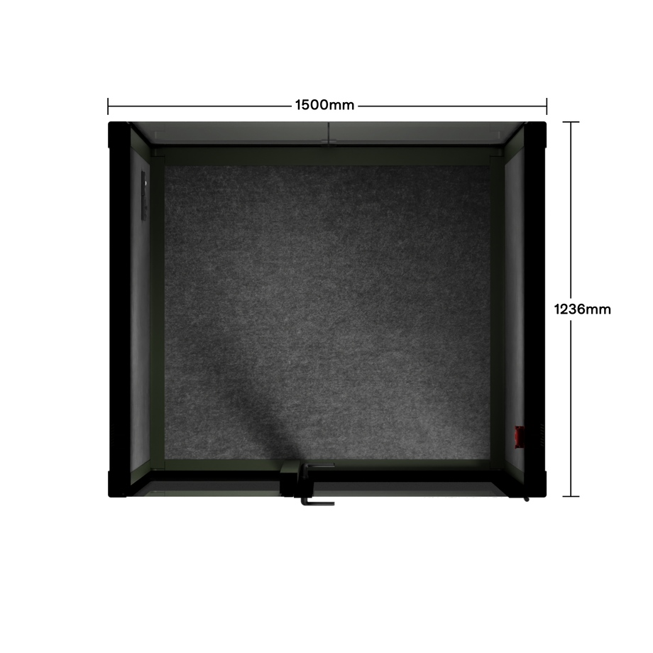 Quell+ - 2 Person PodDark Green / Dark Gray / No Furniture