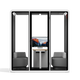 Quell+ - 6 Person Meeting Booth