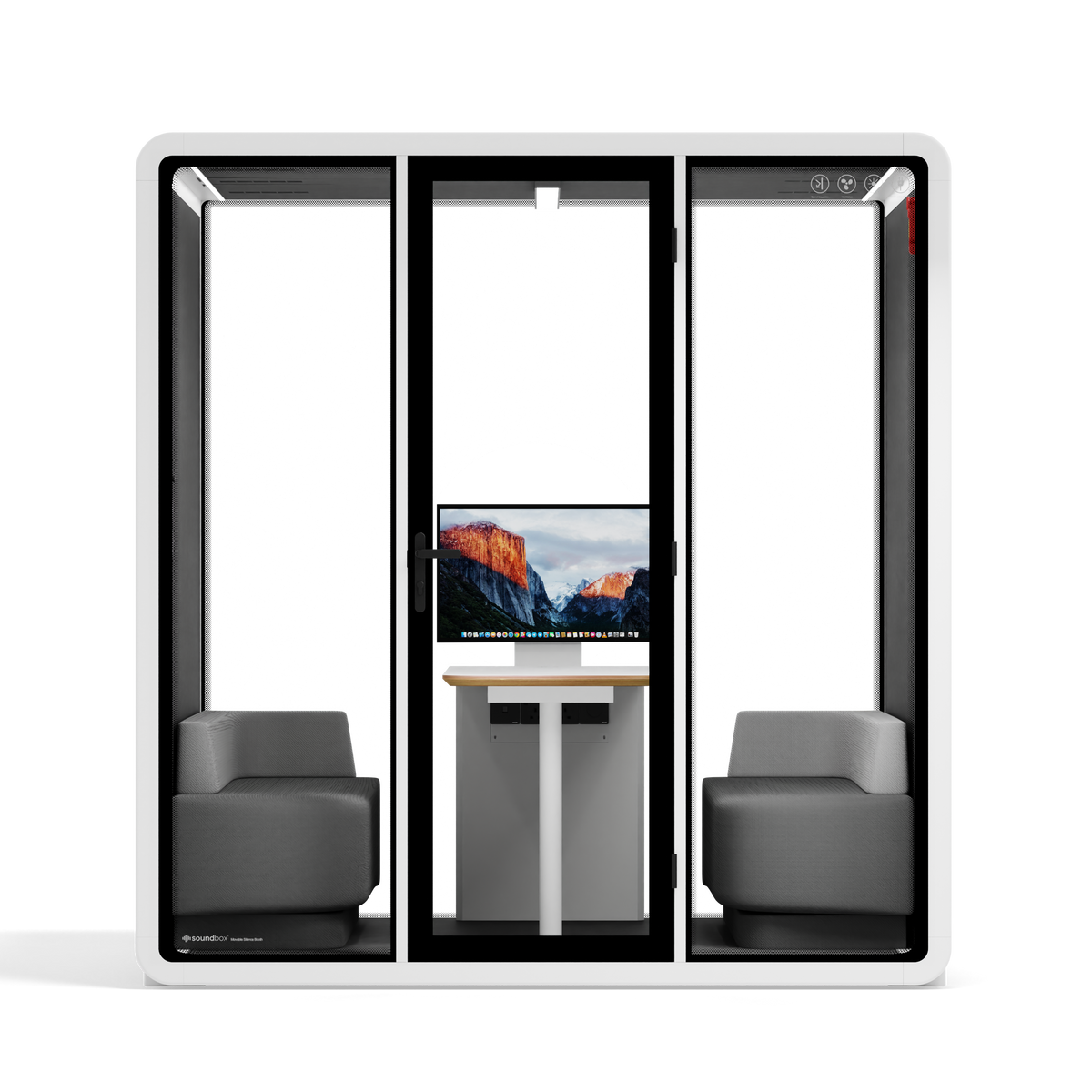 Quell+ - 6 Person Meeting Booth