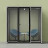 Quell+ - 6 Person Meeting Booth