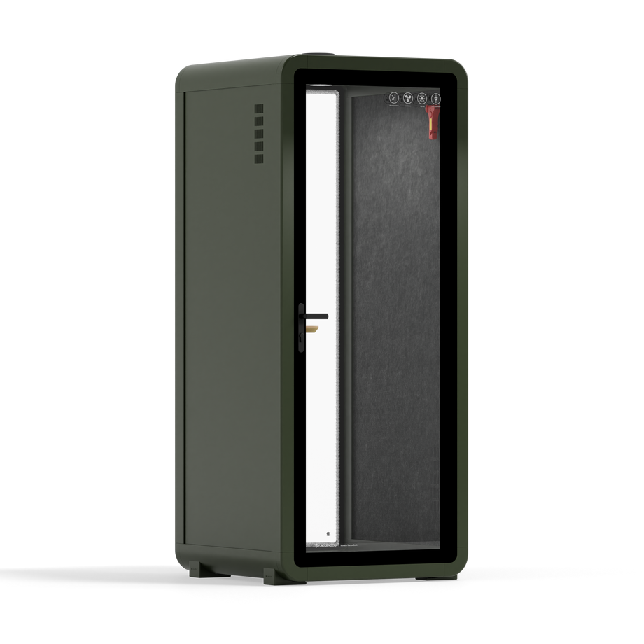Quell+ Flex - SoloDark Green / Dark Grey / No Furniture