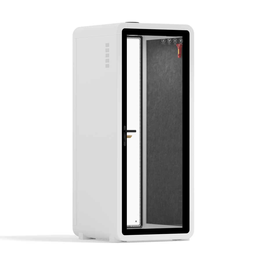 Quell+ Flex - SoloWhite / Dark Grey / No Furniture
