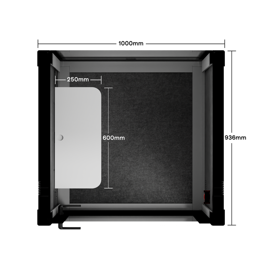Quell+ Flex - SoloLight Grey / Dark Grey / No Furniture