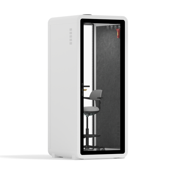 Quell+ Flex - SoloWhite / Dark Grey / With Furniture