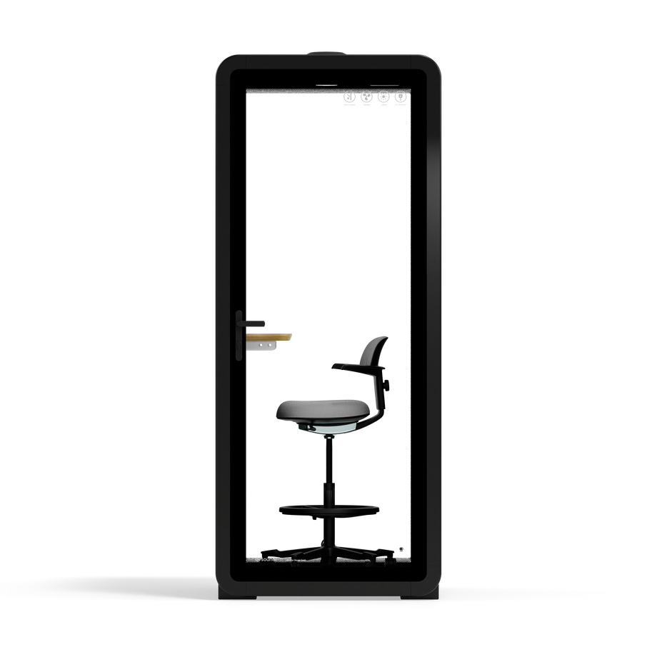 Quell+ Flex - SoloBlack / Dark Grey / With Furniture