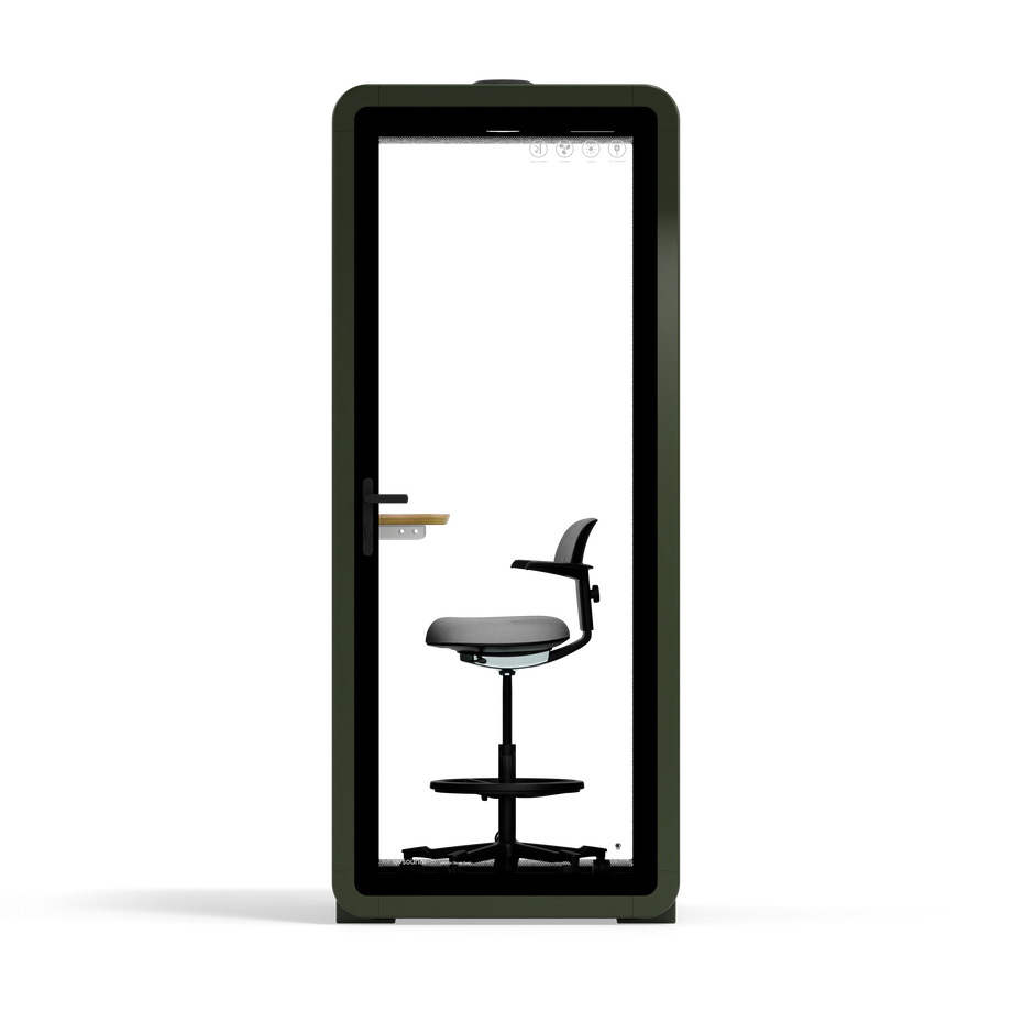 Quell+ Flex - SoloDark Green / Dark Grey / With Furniture
