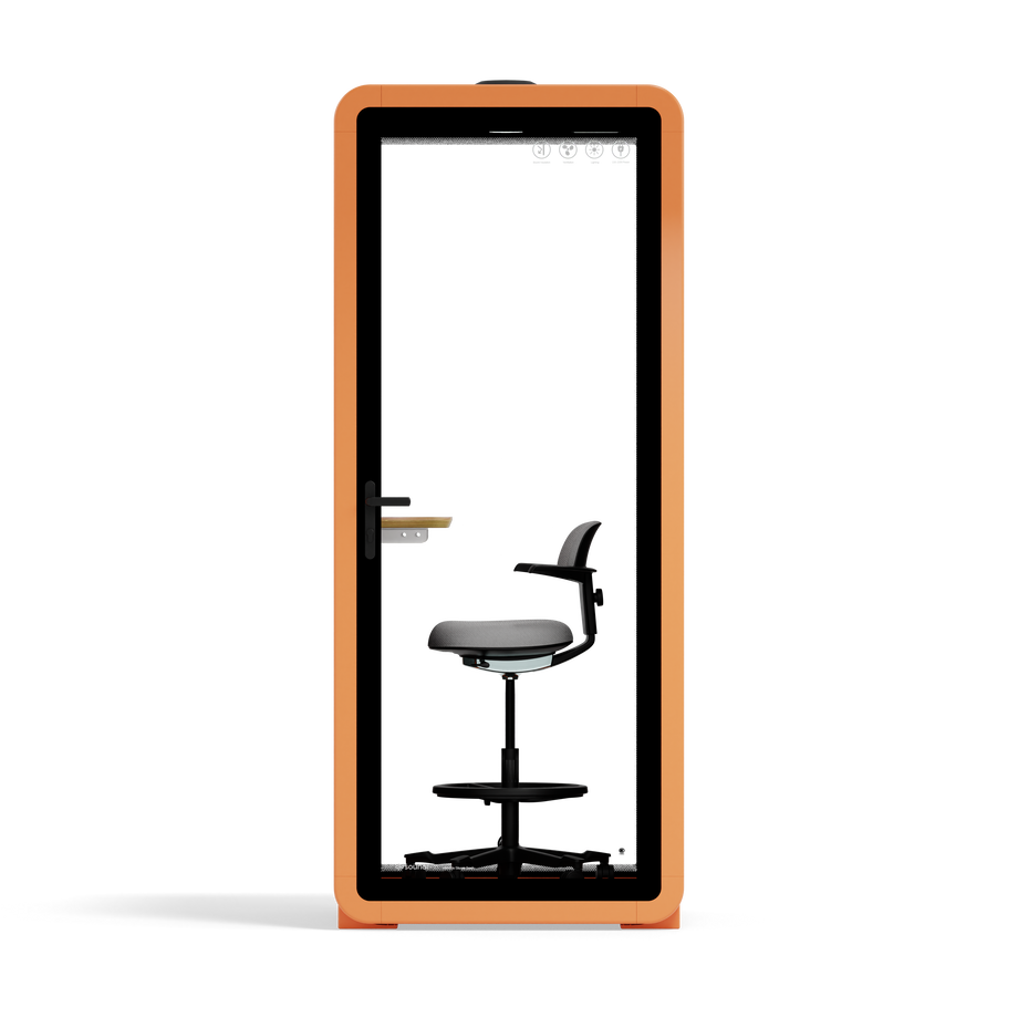 Quell+ Flex - SoloOrange / Dark Grey / With Furniture