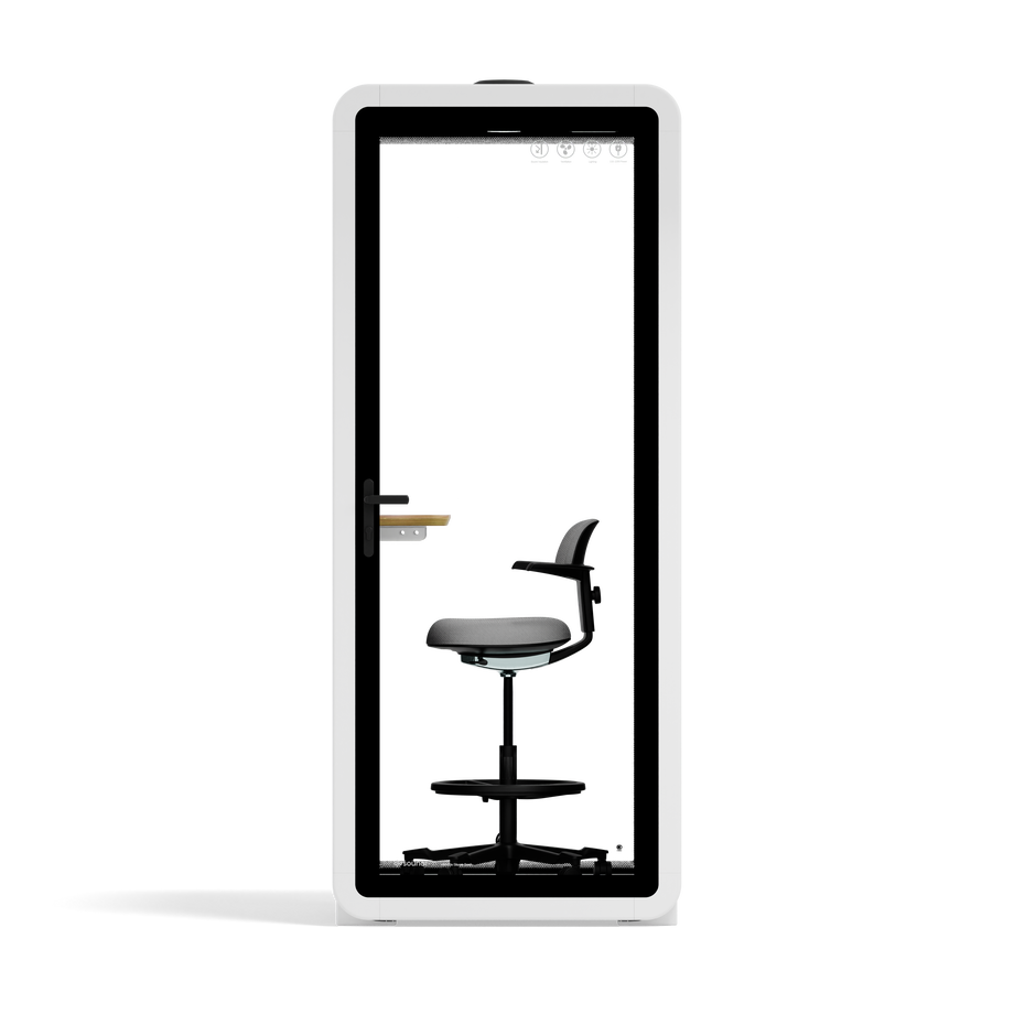 Quell+ Flex - SoloWhite / Dark Grey / With Furniture