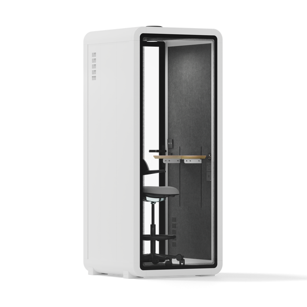 Quell+ Flex - SoloWhite / Dark Grey / With Furniture